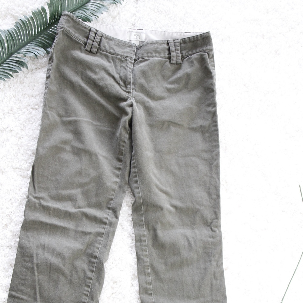LOFT Marisa Green Pants